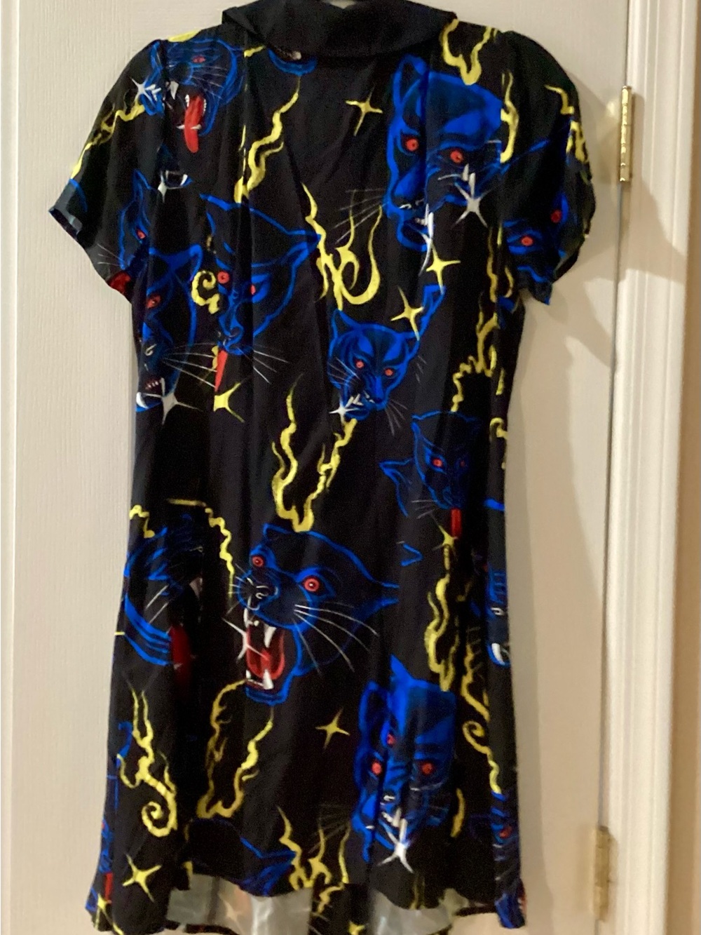 NWT DANGERFIELD Panther Punk Mini Dress - Picture 5 of 7